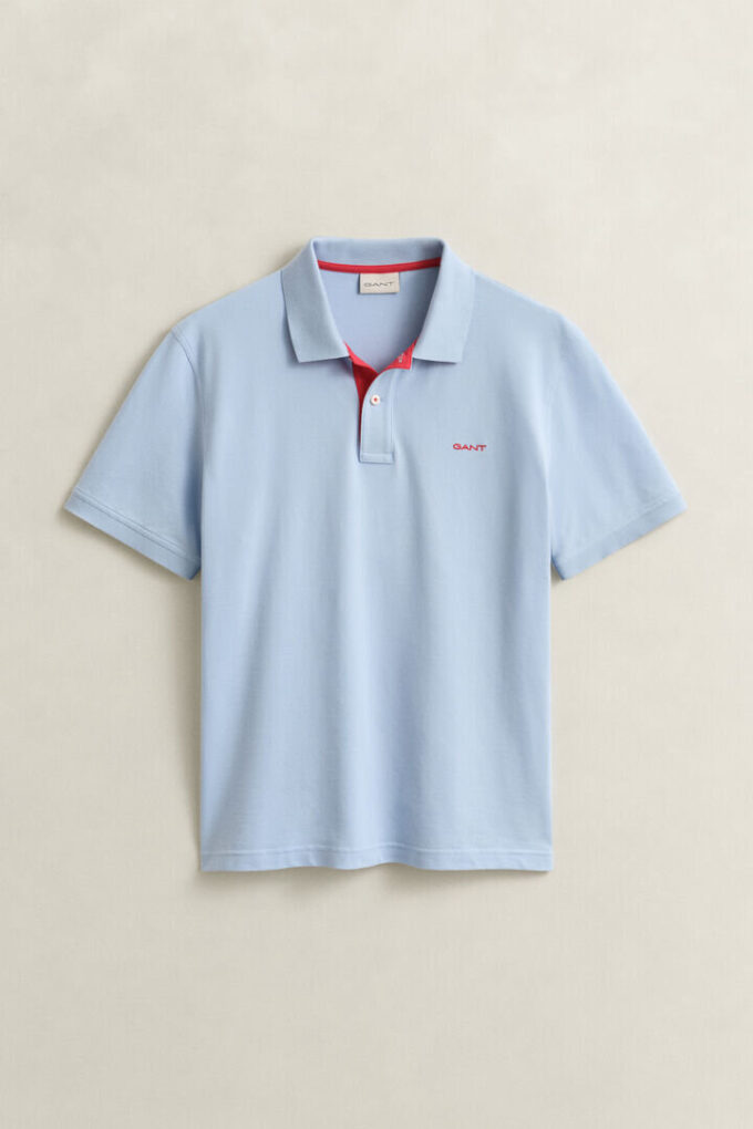 Contrast Piqua Polo Shirt