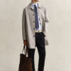 Cotton Blend Car Coat