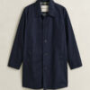 Cotton Blend Car Coat