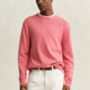 Cotton Blend Crew Neck Sweater