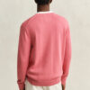 Cotton Blend Crew Neck Sweater