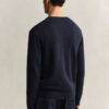 Cotton Blend Crew Neck Sweater