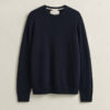 Cotton Blend Crew Neck Sweater