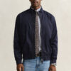 Cotton Blend Harrington Jacket