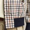 Cotton Blend Harrington Jacket