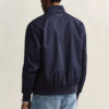 Cotton Blend Harrington Jacket