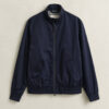 Cotton Blend Harrington Jacket