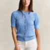 Cotton Cable Knit Cardigan