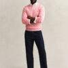 Cotton Cable Knit Crew Neck Sweater
