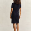 Cotton Cable Knit Dress