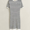 Cotton Cable Knit Dress