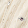 Cotton Cable Knit Half-Zip Sweater
