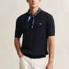 Cotton Cable Knit Short Sleeve Sweater