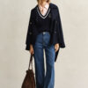 Cotton Cable Knit Vest