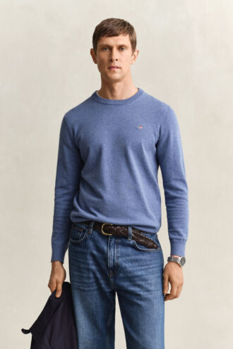 Cotton Crew Neck Sweater