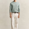 Cotton Crew Neck Sweater