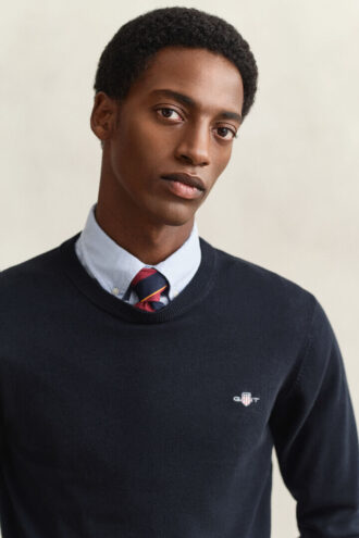 Cotton Crew Neck Sweater
