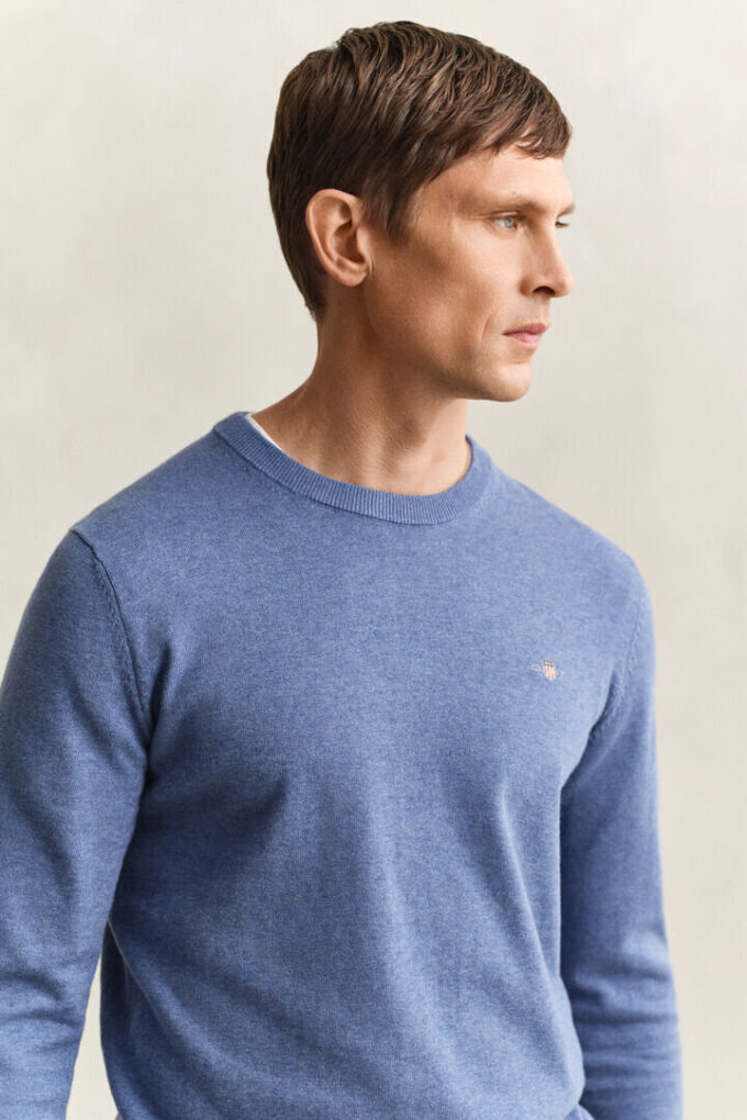 Cotton Crew Neck Sweater