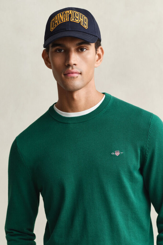 Cotton Crew Neck Sweater