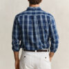 Cotton Linen Checked Shirt