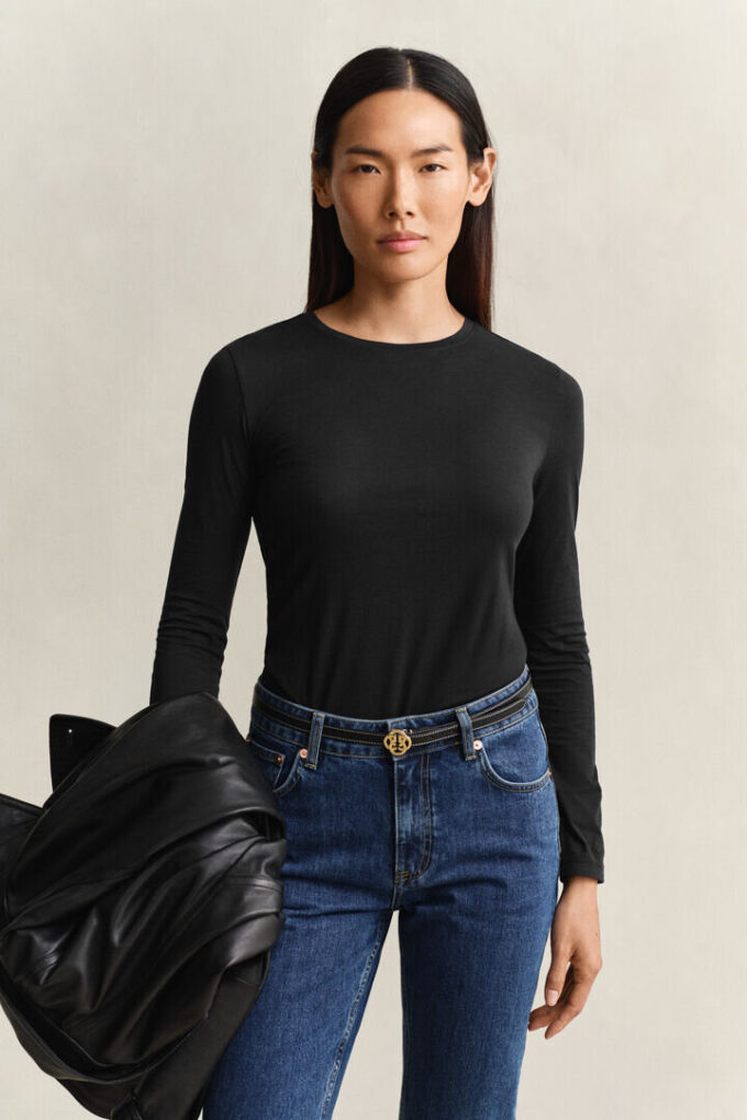 Cotton Long Sleeve T-Shirt