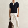 Cotton Modal Polo Sweater