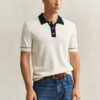Cotton Modal Polo Sweater