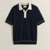 Cotton Modal Polo Sweater