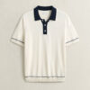 Cotton Modal Polo Sweater