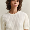 Cotton Short Sleeve Sweater