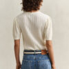 Cotton Short Sleeve Sweater
