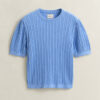 Cotton Short Sleeve Sweater