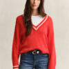 Cotton V-Neck Sweater