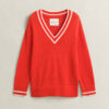 Cotton V-Neck Sweater