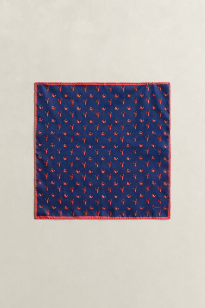 Crab Pocket Square