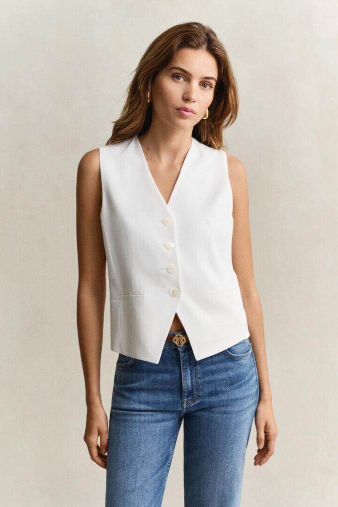 Crepe Vest