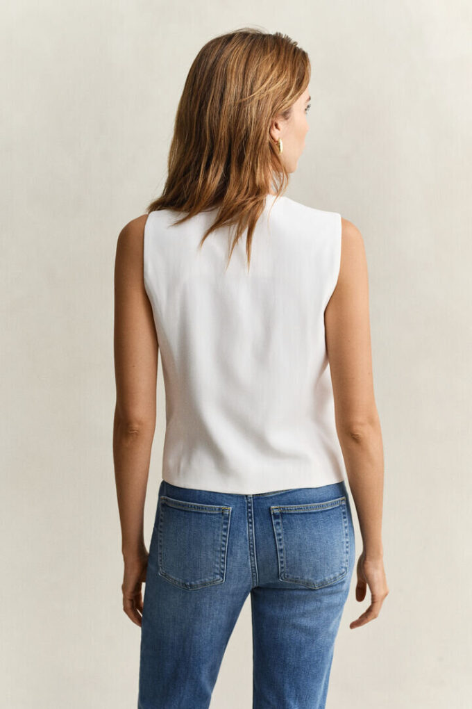 Crepe Vest