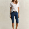 Denim Capri Pants