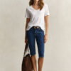 Denim Capri Pants