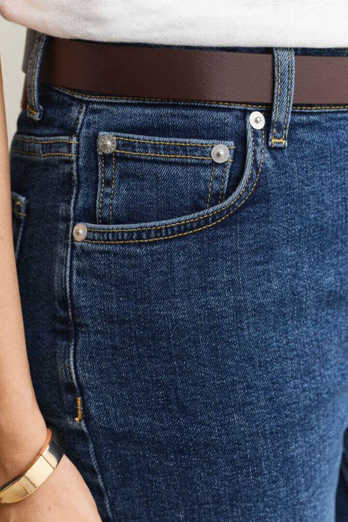 Denim Capri Pants