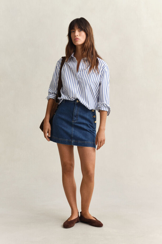 Denim Mini Skirt