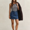 Denim Mini Skirt