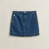 Denim Mini Skirt