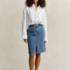 Denim Pencil Skirt