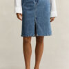 Denim Pencil Skirt