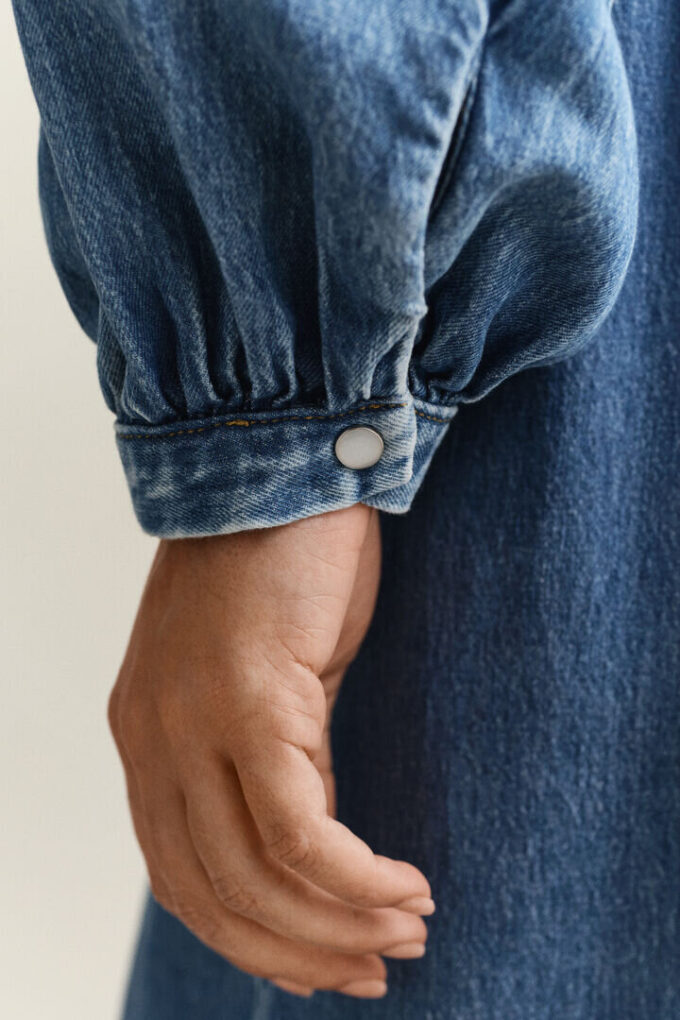 Denim Shirt Dress