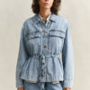 Denim Tie Jacket