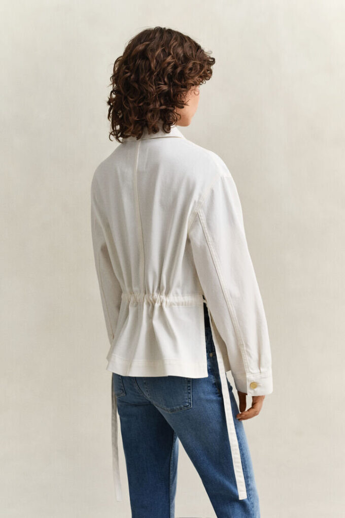 Denim Tie Jacket