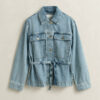 Denim Tie Jacket