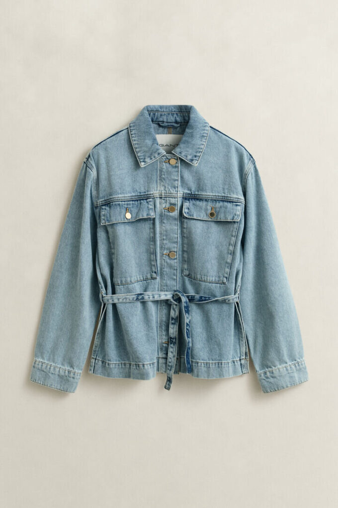 Denim Tie Jacket